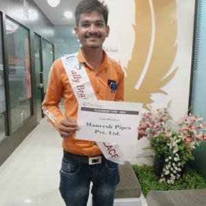 Ashish Kumar, Maneesh Pipes Pvt. Ltd.(Accountant - 10k)