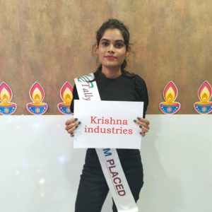 Nishu gupta, Krishna Industries, accountant 10k