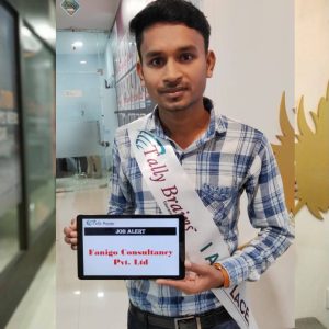 Prrevrath sahu, Fanigo Consultancy pvt. Ltd. ( Accountant - 12k)